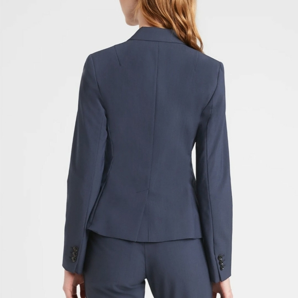 Petite Classic-Fit Washable Italian Wool-Blend Bla - Picture 2 of 15